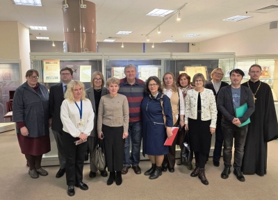 Секретарь Издательского совета Белорусской Православной Церкви приняла участие в работе круглого стола «Франциск Скорина и его последователи», приуроченного к 500-летию издания книги «Апостол» (Вильно, 1525)